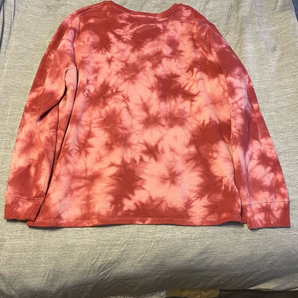 Pink tie dye mom mode crewneck - Picture 2 of 3
